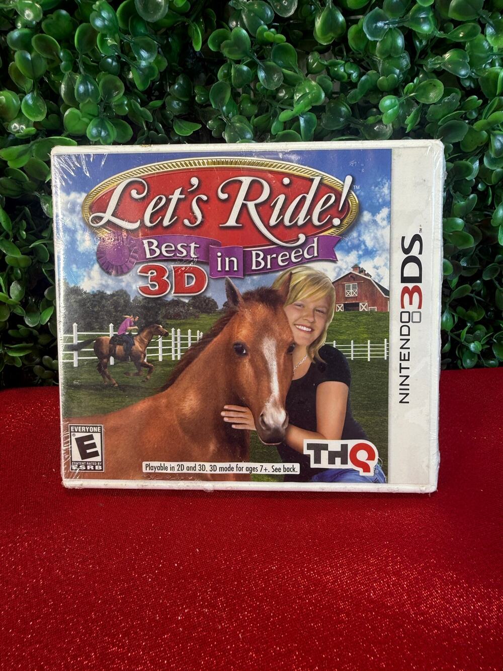 Let's Ride! Best In Breed 3D Nintendo 3DS Horse Game THQ 2012 New Factory Sealed
